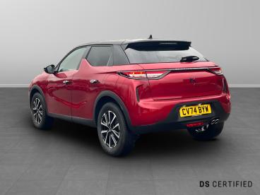 DS CERTIFIED Ds Ds 3 1.2 Mhev Performance Line E-dsc Euro 6 (s/s) 5dr Used car certified - Hatchback Hybrid Red - Swansea - 633040_2