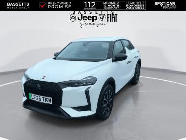 SPOTICAR Ds Ds 3 E-tense 54kwh Performance Line Auto 5dr Used Car - City Car Electric White - Swansea - 1200642654_3