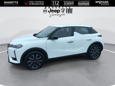 SPOTICAR Ds Ds 3 E-tense 54kwh Performance Line Auto 5dr Used Car - City Car Electric White - Swansea - 1200642654_4