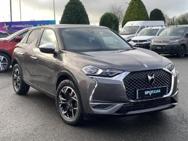 SPOTICAR Ds Ds 3 Crossback 1.2 Puretech Prestige Crossback Euro 6 (s/s) 5dr Used Car - Suv Petrol Grey - Eglinton - 1200561718_1