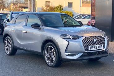 DS CERTIFIED Ds Ds 3 Crossback E-tense 50kwh Ultra Prestige Crossback Auto 5dr Used car certified - Suv Electric Grey - Exeter - 571669_1