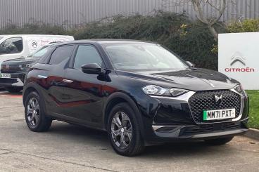 DS CERTIFIED Ds Ds 3 Crossback E-tense 50kwh Bastille Crossback Auto 5dr Used car certified - Suv Electric Black - Exeter - 579338_1