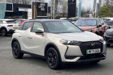 DS CERTIFIED Ds Ds 3 Crossback E-tense 50kwh Performance Line Crossback Auto 5dr Used car certified - Suv Electric White - Exeter - 581182_1
