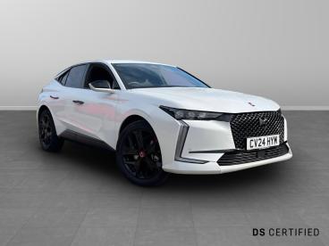 DS CERTIFIED Ds Ds 4 1.6 E-tense Performance Line 5dr Eat8 Used car certified - Hatchback Plug-in Hybrid White - Swansea - 560443_1