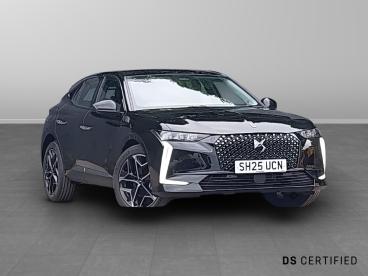 DS CERTIFIED Ds Ds 4 1.2 Mhev Pallas E-dsc Euro 6 (s/s) 5dr Used car certified - Hatchback Hybrid Black - Stirling - 560557_1