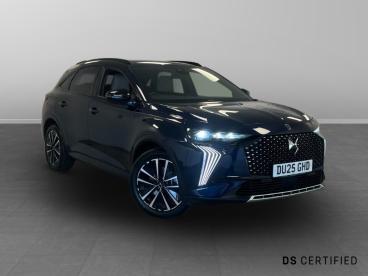 DS CERTIFIED Ds Ds 7 Crossback 1.6 E-tense 14.2kwh Etoile Eat8 Euro 6 (s/s) 5dr Used car certified - Suv Plug-in Hybrid Blue - Stafford - 568635_1