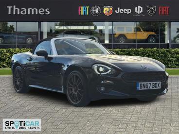 SPOTICAR Fiat 124 Spider 1.4 Multiair Lusso Plus Euro 6 2dr Used Car - Saloon Petrol Black - Slough - 1200560907_1