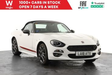 SPOTICAR Fiat 124 Spider 1.4 Multiair S-design Euro 6 2dr Used Car - Saloon Petrol White - Epsom - 1200576232_1