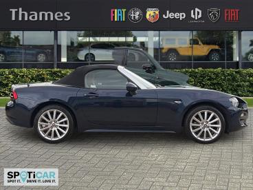 SPOTICAR Fiat 124 Spider 1.4 Multiair Lusso Plus Euro 6 2dr Used Car - Saloon Petrol Blue - Slough - 1200608438_2