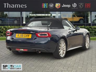 SPOTICAR Fiat 124 Spider 1.4 Multiair Lusso Plus Euro 6 2dr Used Car - Saloon Petrol Blue - Slough - 1200608438_3
