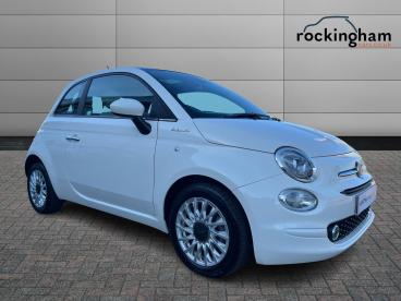 SPOTICAR Fiat 500 1.0 Mhev Dolcevita Euro 6 (s/s) 3dr Used Car - City Car Petrol White - Corby - 1200532917_1