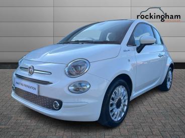 SPOTICAR Fiat 500 1.0 Mhev Dolcevita Euro 6 (s/s) 3dr Used Car - City Car Petrol White - Corby - 1200532917_2