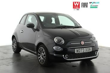 SPOTICAR Fiat 500 1.0 Mhev Top Euro 6 (s/s) 3dr Used Car - City Car Petrol Black - Epsom - 1200535560_1