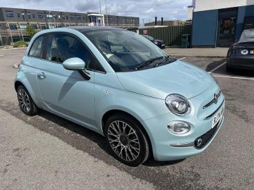 SPOTICAR Fiat 500 1.0 Mhev Top Euro 6 (s/s) 3dr Used Car - City Car Petrol Blue - Slough - 1200538892_1