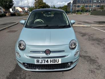 SPOTICAR Fiat 500 1.0 Mhev Top Euro 6 (s/s) 3dr Used Car - City Car Petrol Blue - Slough - 1200538892_3