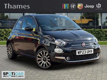 SPOTICAR Fiat 500 1.0 Mhev Top Euro 6 (s/s) 3dr Used Car - City Car Petrol Black - Tunbridge Wells - 1200541287_1