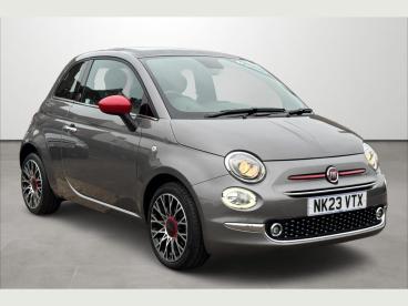 SPOTICAR Fiat 500 1.0 Mhev Red Euro 6 (s/s) 3dr Used Car - City Car Petrol Grey - Eastbourne - 1200542604_1