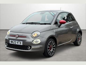 SPOTICAR Fiat 500 1.0 Mhev Red Euro 6 (s/s) 3dr Used Car - City Car Petrol Grey - Eastbourne - 1200542604_5