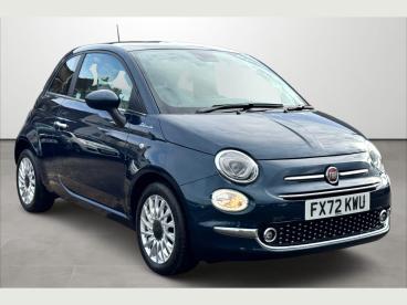 SPOTICAR Fiat 500 1.0 Mhev Dolcevita Euro 6 (s/s) 3dr Used Car - City Car Petrol Blue - Eastbourne - 1200543910_1