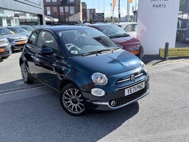 SPOTICAR Fiat 500 1.0 Mhev Dolcevita Plus Euro 6 (s/s) 3dr Used Car - City Car Petrol Blue - Wakefield - 1200544136_1