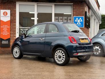 SPOTICAR Fiat 500 1.0 Mhev Dolcevita Euro 6 (s/s) 3dr Used Car - City Car Petrol Blue - Warwick - 1200544286_2