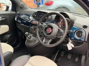 SPOTICAR Fiat 500 1.0 Mhev Dolcevita Euro 6 (s/s) 3dr Used Car - City Car Petrol Blue - Warwick - 1200544286_3