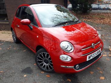 SPOTICAR Fiat 500 1.0 Mhev Top Euro 6 (s/s) 3dr Used Car - City Car Petrol Red - Accrington - 1200545844_1