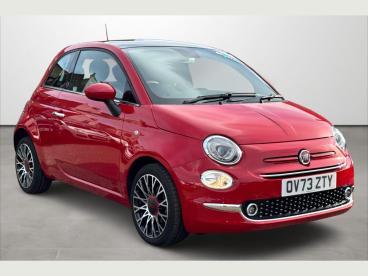 SPOTICAR Fiat 500 1.0 Mhev Red Euro 6 (s/s) 3dr Used Car - City Car Petrol Red - Eastbourne - 1200545987_1