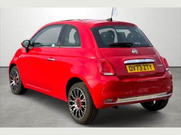 SPOTICAR Fiat 500 1.0 Mhev Red Euro 6 (s/s) 3dr Used Car - City Car Petrol Red - Eastbourne - 1200545987_3