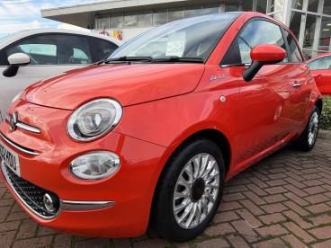 SPOTICAR Fiat 500 1.0 Mhev Dolcevita Euro 6 (s/s) 3dr Used Car - City Car Petrol Red - Slough - 1200549325_3