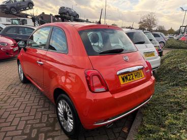 SPOTICAR Fiat 500 1.0 Mhev Dolcevita Euro 6 (s/s) 3dr Used Car - City Car Petrol Red - Slough - 1200549325_4