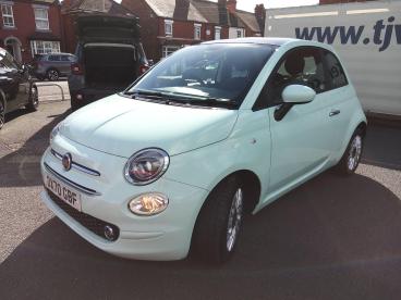 SPOTICAR Fiat 500 1.0 Mhev Lounge Euro 6 (s/s) 3dr Used Car - City Car Petrol Green - Telford - 1200549632_5