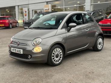 SPOTICAR Fiat 500 1.2 Lounge Dualogic Euro 6 (s/s) 3dr Used Car - City Car Petrol Grey - Chippenham - 1200551419_1