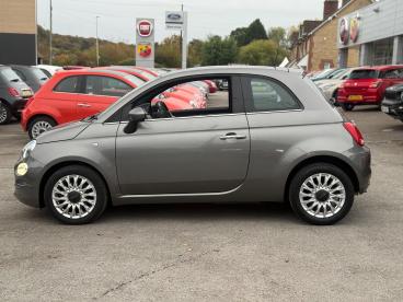 SPOTICAR Fiat 500 1.2 Lounge Dualogic Euro 6 (s/s) 3dr Used Car - City Car Petrol Grey - Chippenham - 1200551419_2