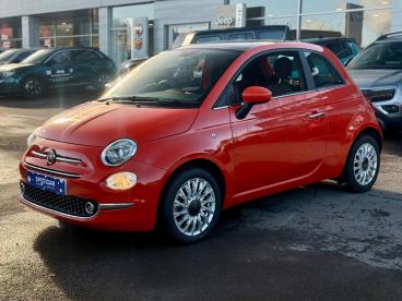 SPOTICAR Fiat 500 1.0 Mhev Euro 6 (s/s) 3dr Used Car - City Car Petrol Orange - Chippenham - 1200551804_1