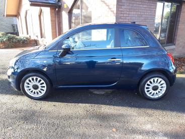 SPOTICAR Fiat 500 1.0 Mhev Top Euro 6 (s/s) 3dr Used Car - City Car Petrol Blue - Accrington - 1200554387_4