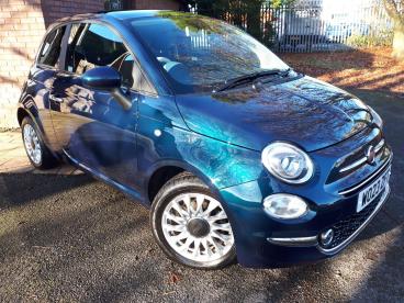 SPOTICAR Fiat 500 1.0 Mhev Top Euro 6 (s/s) 3dr Used Car - City Car Petrol Blue - Accrington - 1200554387_5
