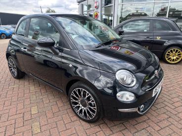 SPOTICAR Fiat 500 1.0 Mhev Top Euro 6 (s/s) 3dr Used Car - City Car Petrol Black - Slough - 1200555672_1