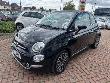 SPOTICAR Fiat 500 1.0 Mhev Top Euro 6 (s/s) 3dr Used Car - City Car Petrol Black - Slough - 1200555672_3