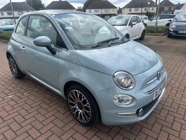 SPOTICAR Fiat 500 1.0 Mhev Top Euro 6 (s/s) 3dr Used Car - City Car Petrol Green - Slough - 1200555673_1