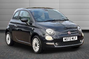 SPOTICAR Fiat 500 1.0 Mhev Dolcevita Euro 6 (s/s) 3dr Used Car - City Car Petrol Black - Peterborough - 1200555713_1
