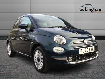 SPOTICAR Fiat 500 1.0 Mhev Dolcevita Euro 6 (s/s) 3dr Used Car - City Car Petrol Blue - Corby - 1200555864_1