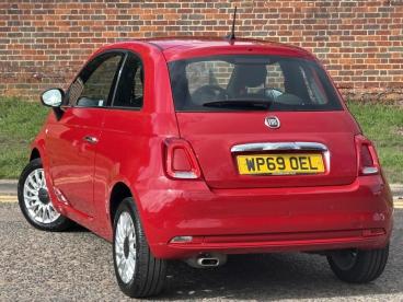 SPOTICAR Fiat 500 1.2 Lounge Dualogic Euro 6 (s/s) 3dr Used Car - City Car Petrol Red - Hemel Hempstead - 500556992_5
