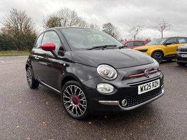 SPOTICAR Fiat 500 1.0 Mhev Red Euro 6 (s/s) 3dr Used Car - City Car Petrol Black - Kidlington - 1200557351_1