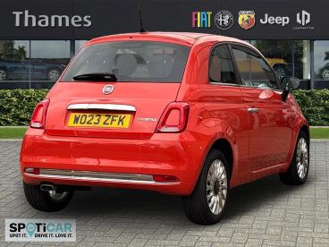 SPOTICAR Fiat 500 1.0 Mhev Top Euro 6 (s/s) 3dr Used Car - City Car Petrol Orange - Tunbridge Wells - 1200557533_3
