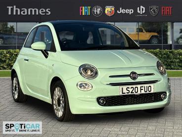 SPOTICAR Fiat 500 1.2 Lounge Dualogic Euro 6 (s/s) 3dr Used Car - City Car Petrol Green - Slough - 1200559869_1