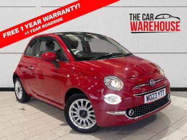 SPOTICAR Fiat 500 1.0 Mild Hybrid 3dr Used Car - City Car Petrol Red - Bridgend - 1200561690_1
