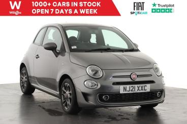 SPOTICAR Fiat 500 1.0 Mhev Sport Euro 6 (s/s) 3dr Used Car - City Car Petrol Grey - Epsom - 1200563470_1
