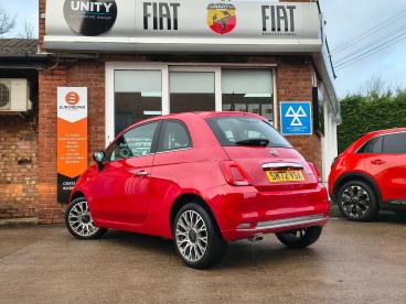 SPOTICAR Fiat 500 1.0 Mhev Dolcevita Plus Euro 6 (s/s) 3dr Used Car - City Car Petrol Red - Warwick - 1200563853_2