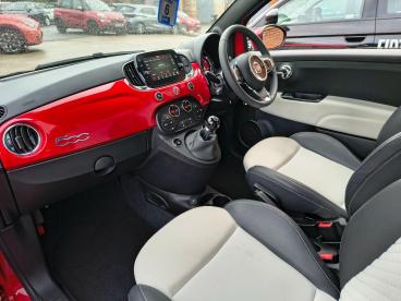 SPOTICAR Fiat 500 1.0 Mhev Dolcevita Plus Euro 6 (s/s) 3dr Used Car - City Car Petrol Red - Warwick - 1200563853_4